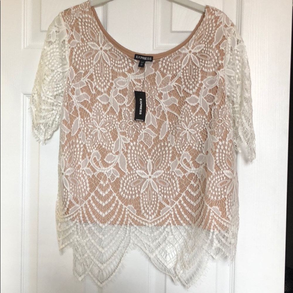 Dressy lace top